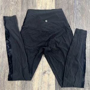 Lululemon align leggings with velvet